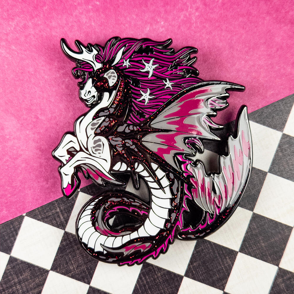 Velvet Nightmare pin CHIMERA collection