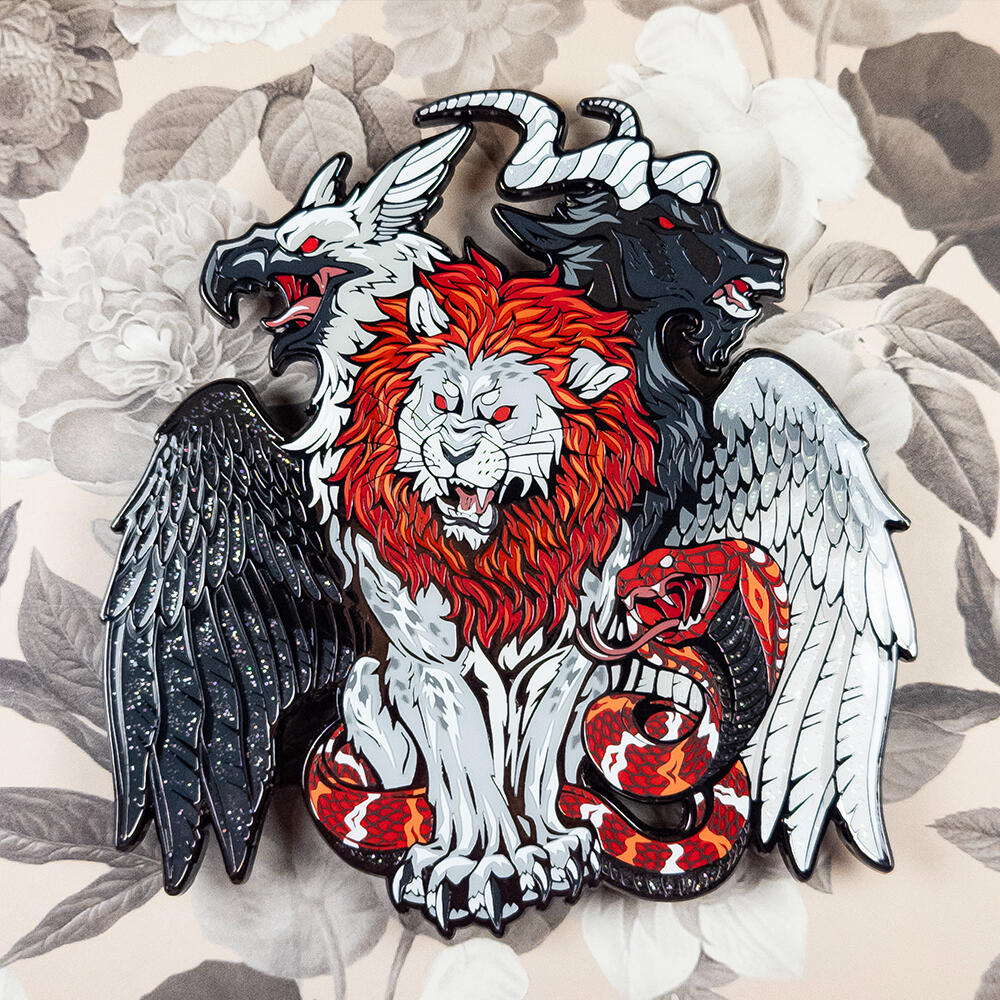 Blood Pact pin CHIMERA collection