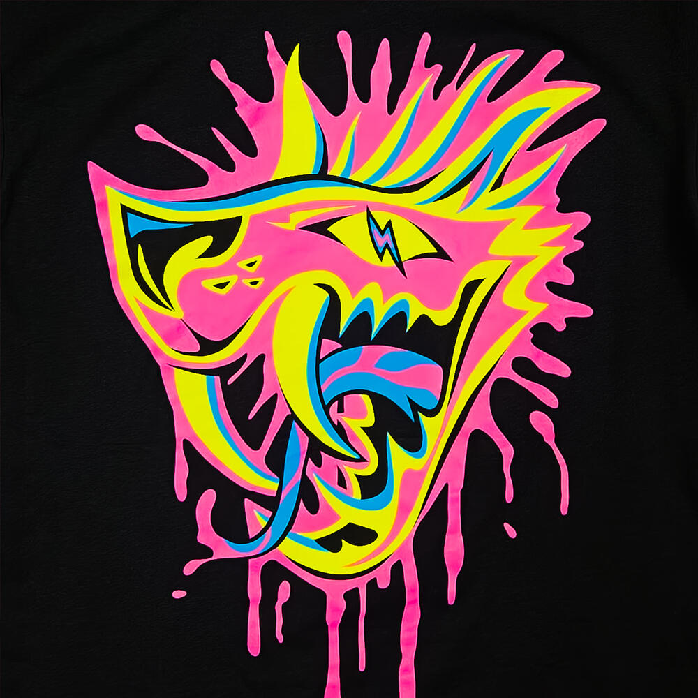 Neon Chupacabra tee by Versiris